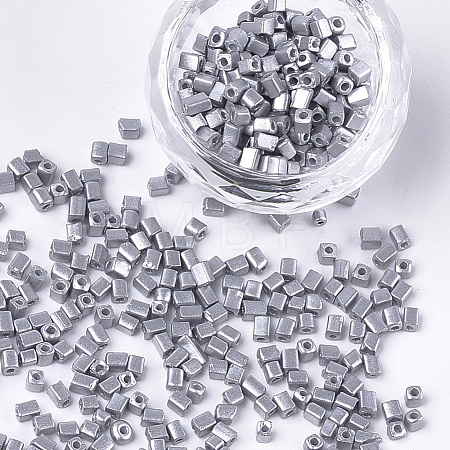 Baking Paint Glass Beads SEED-S023-11A-07-1