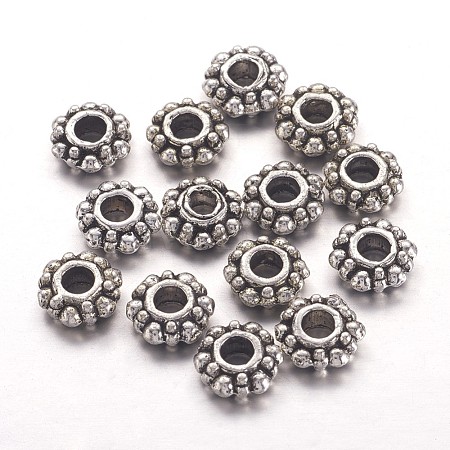 Tibetan Style Spacer Beads K07X7042-1