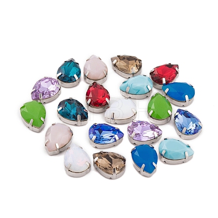 Sew on Rhinestone RGLA-Q013-04F-01-1