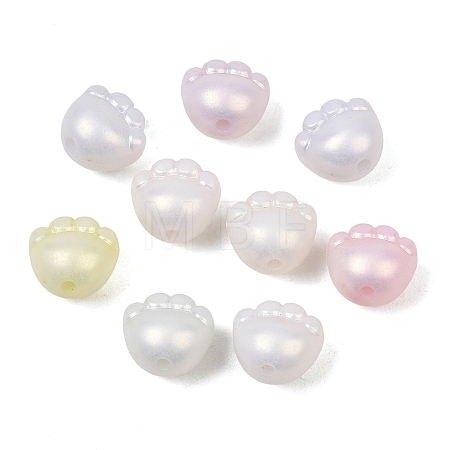 Opaque Acrylic Beads AC-CBAE09B-10-1