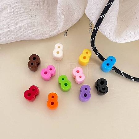 Opaque Acrylic Beads OACR-N163-43I-1