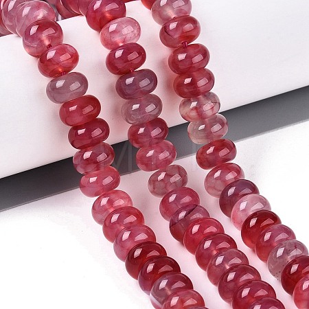 Natural Agate Beads Strands G-Q613-01E-08-1