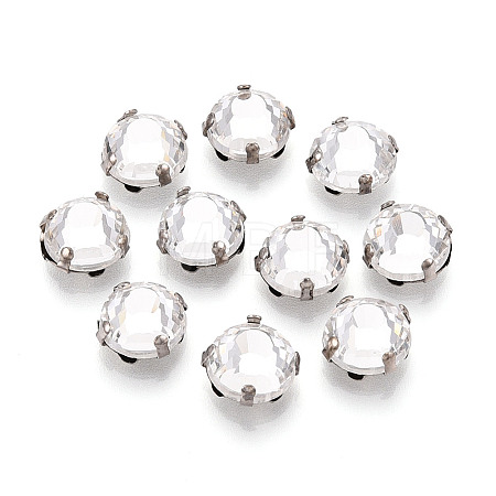 Flat Round Sew on Rhinestone KK-N282-01E-P-1