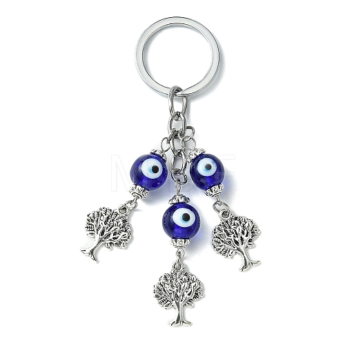 Alloy Tree of Life Pendant Keychain KEYC-JKC00540-01-1