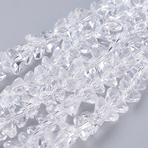 Transparent Glass Beads Strands EGLA-J146-6mm-NB01-1