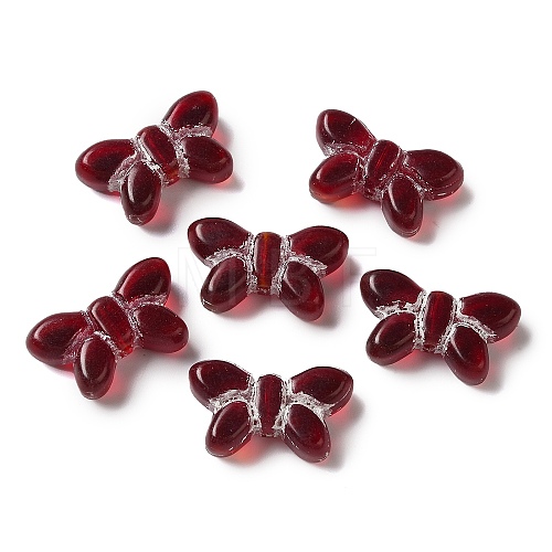 Transparent Lampwork Beads LAMP-P065-02A-22-1