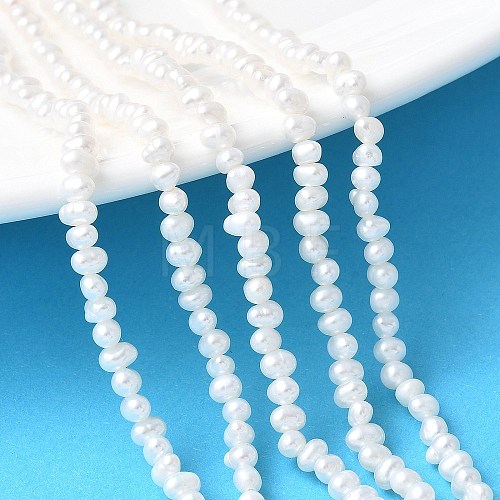 Natural Cultured Freshwater Pearl Beads Strands PEAR-I007-07G-01B-1