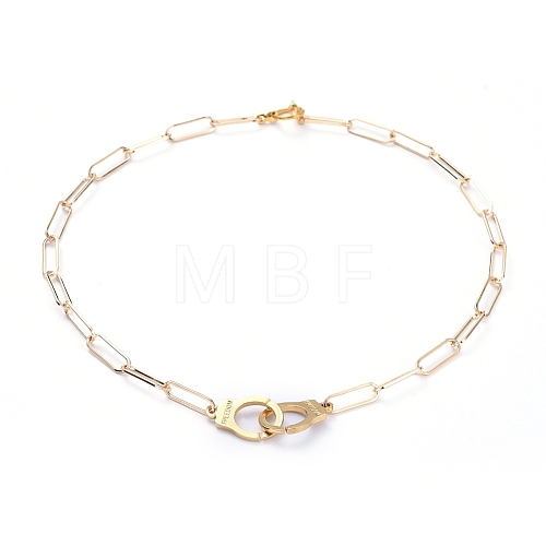 Chain Necklaces X-NJEW-JN02772-01-1