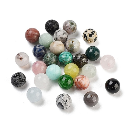 Natural Mixed Gemstone Beads G-XCP0001-24-1