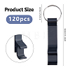 120Pcs Aluminum Alloy Bottle Opener AJEW-DC0003-84-2