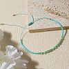Natural Amazonite Beads Braided Bead Bracelets LS-KZ2587-3-2