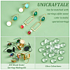 Unicraftale DIY Blank Dome Earring Making Kit DIY-UN0003-75-5