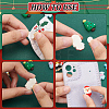 30Pcs 15 Styles Christmas Theme Opaque Resin Cabochons CRES-BC0001-08-4