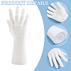 PP Plastic Mannequin Right Hand Watch Display Holder ODIS-WH0070-12B-4