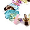 Natural Quartz Crystal Beads Strands G-F800-E09-3
