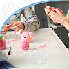 Acrylic Measuring Tool for Doll Craft Eyes TOOL-WH0155-110B-03-6