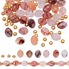 1 Strand Natural Ferruginous Quartz Beads Strands G-DR0001-03-1