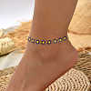 Flower Alloy Enamel Anklets WG8DD7D-02-1