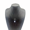 Natural Blue Spot Jasper Gourd Pendant Necklaces WJ9079-10-1