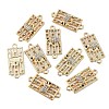 Alloy Rhinestone Connector Charms FIND-TAC0014-57-2