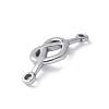 304 Stainless Steel Connector Charms STAS-E548-08P-2