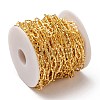 Brass Paperclip Chains CHC-I036-30G-4