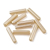 Electroplate Glass Beads GLAA-D024-01F-2
