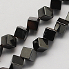 Non-magnetic Synthetic Hematite Beads Strands X-G-Q895-16-2