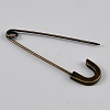 Zinc Alloy Big Safety Pins FIND-WH0365-259C-AB-2