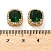 Brass Micro Pave Cubic Zirconia Beads KK-D093-05G-02-3