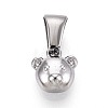 303 Stainless Steel Pendants STAS-Q110-03P-1