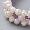 Natural Freshwater Pearl Necklaces NJEW-JN02509-02-3