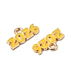 Alloy Enamel Pendants ENAM-D319-01KCG-05-2