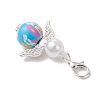 Handmade Polymer Clay Pendants HJEW-JM04650-5