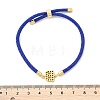 Adjustable Nylon Cord Bracelets BJEW-C096-01G-02-5