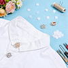 Alloy Cufflinks BUTT-NB0002-20-4