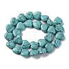 Synthetic Turquoise Beads Strands G-I372-A07-02-5