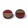 Resin & Wood Cabochons RESI-S358-70-H20-2