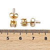 304 Stainless Steel Rhinestone Stud Earrings EJEW-G423-16G-01-5