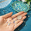 125Pcs 5 Colors Electroplate Glass Beads EGLA-TA0013-63-6
