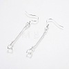 Brass Earring Hooks LS-KK-I618-26S-RS-1