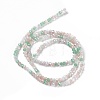 Electroplate Glass Beads Strands EGLA-S192-001A-B13-4