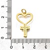 Brass Micro Pave Cubic Zirconia Pendants KK-B128-11G-01-3