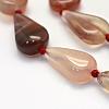 Natural South Red Agate Beads Strands G-E395-03B-3