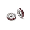 304 Stainless Steel Rhinestone Spacer Beads RB-CBA18B7-01P-05-2