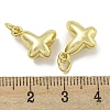 Brass Charms KK-E114-08G-3