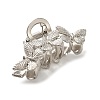 Alloy Claw Hair Clips AJEW-A061-08D-P-2