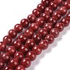 Natural Persian Jade Beads Strands G-D434-4mm-08-1