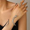 Snake Alloy Cuff Bangles & Cuff Rings Sets FS-WG6CA5E-02-2