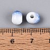Handmade Crackle Porcelain Beads PORC-Q008-06A-06-3